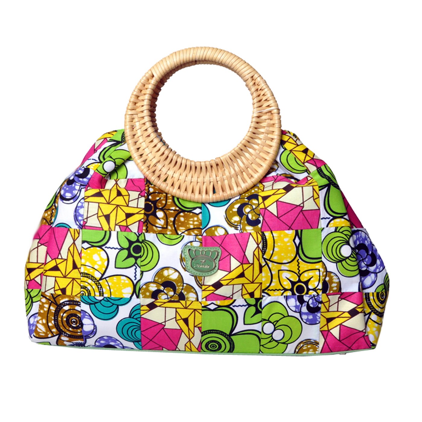 Exquisite Rattan Handle Bag (Green) - Affordable Exotic Luxury Bags ...
